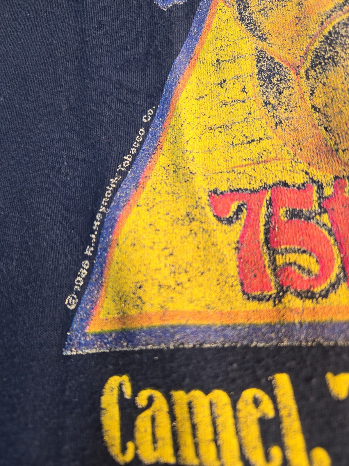 JOE Camel 75th Birthday 1988 Vintage Single Stitch T-Shirt S – USA Promo Graphic gallery