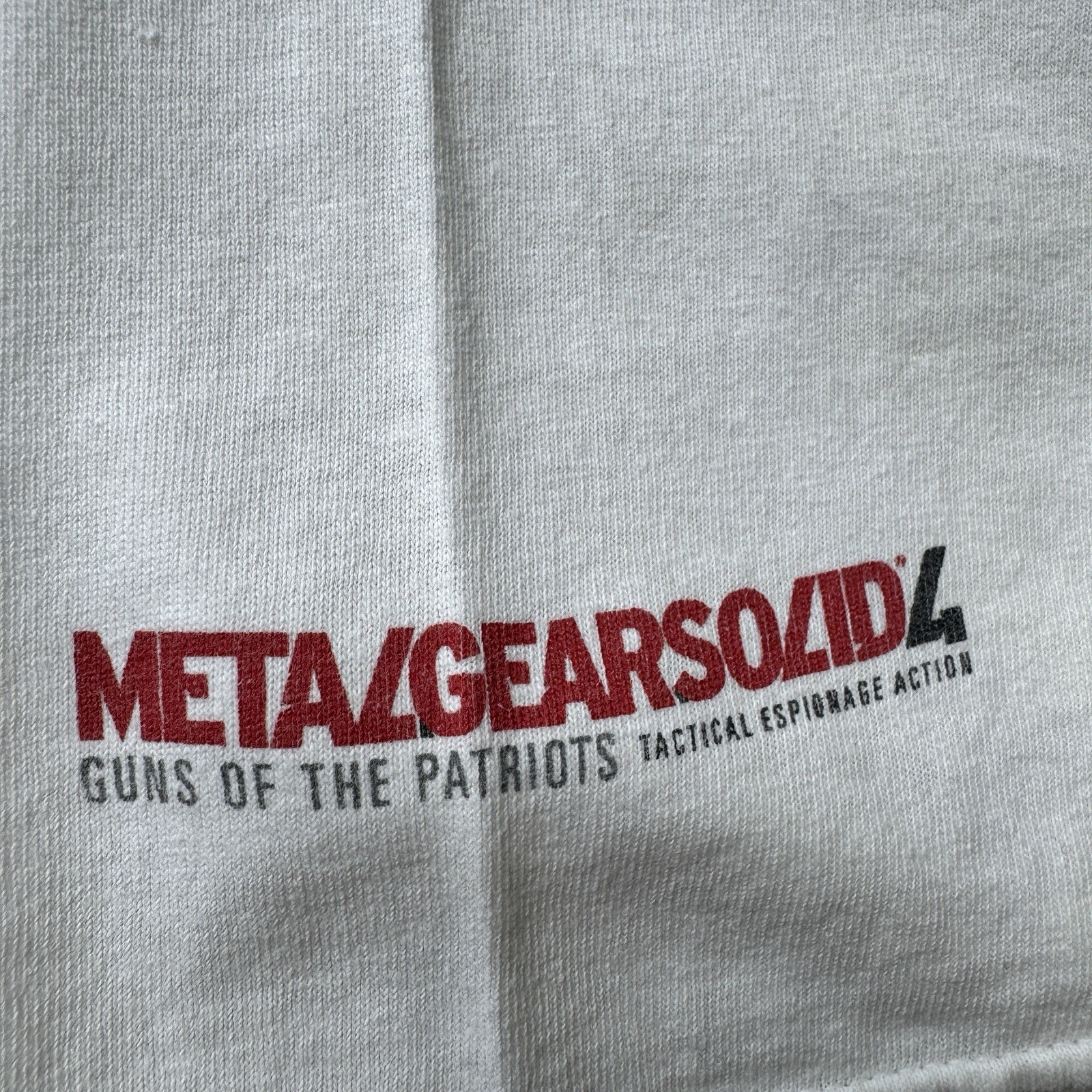 Vintage 2008 Metal Gear Solid 4 Guns Of The Patriot Solid Snake Promo Video Game gallery