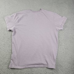 Outerknown Second Spin Shirt Mens Small Purple Organic Cotton Sustainable Tee