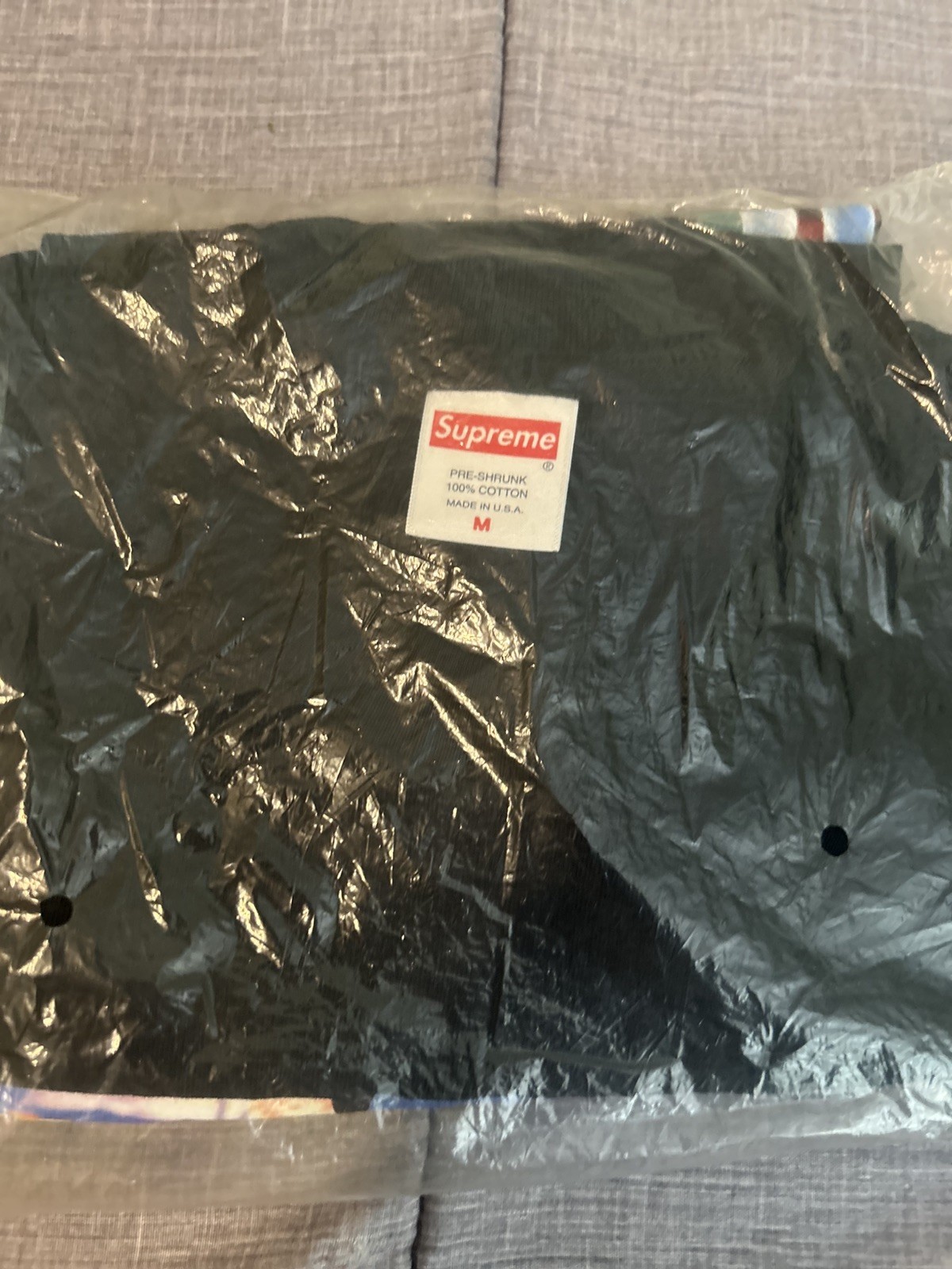 SUPREME RICHEST TEE Black SIZE (MEDIUM) FW21T36 gallery