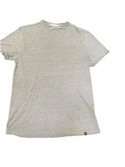 Threads 4 Thought Mens Small S Heather Earth Brown Sustainable Crew Neck Tee