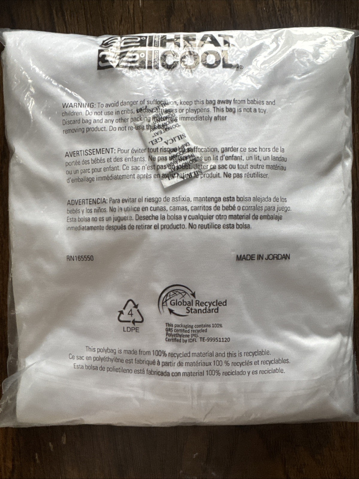 32 Degrees Cool Men’s 4-PK Short Sleeve Crew Neck Tee, White, Large - New! gallery
