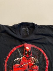 Marvel Shirt Men’s Extra Large Deadpool Black Graphic Tee