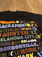 Fall Out Boy Shirt Mens Medium Black So Much For 2our Dust Tour 2023 Concert