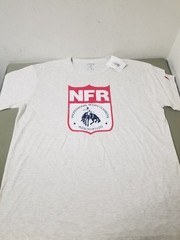 New Pro Rodeo NFR Shield Mens Distressed T-Shirt.