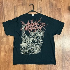 Cattle Decapitation Band Graphic Tee 2010s Unisex 2XL Deathgrind Death Metal 2XL