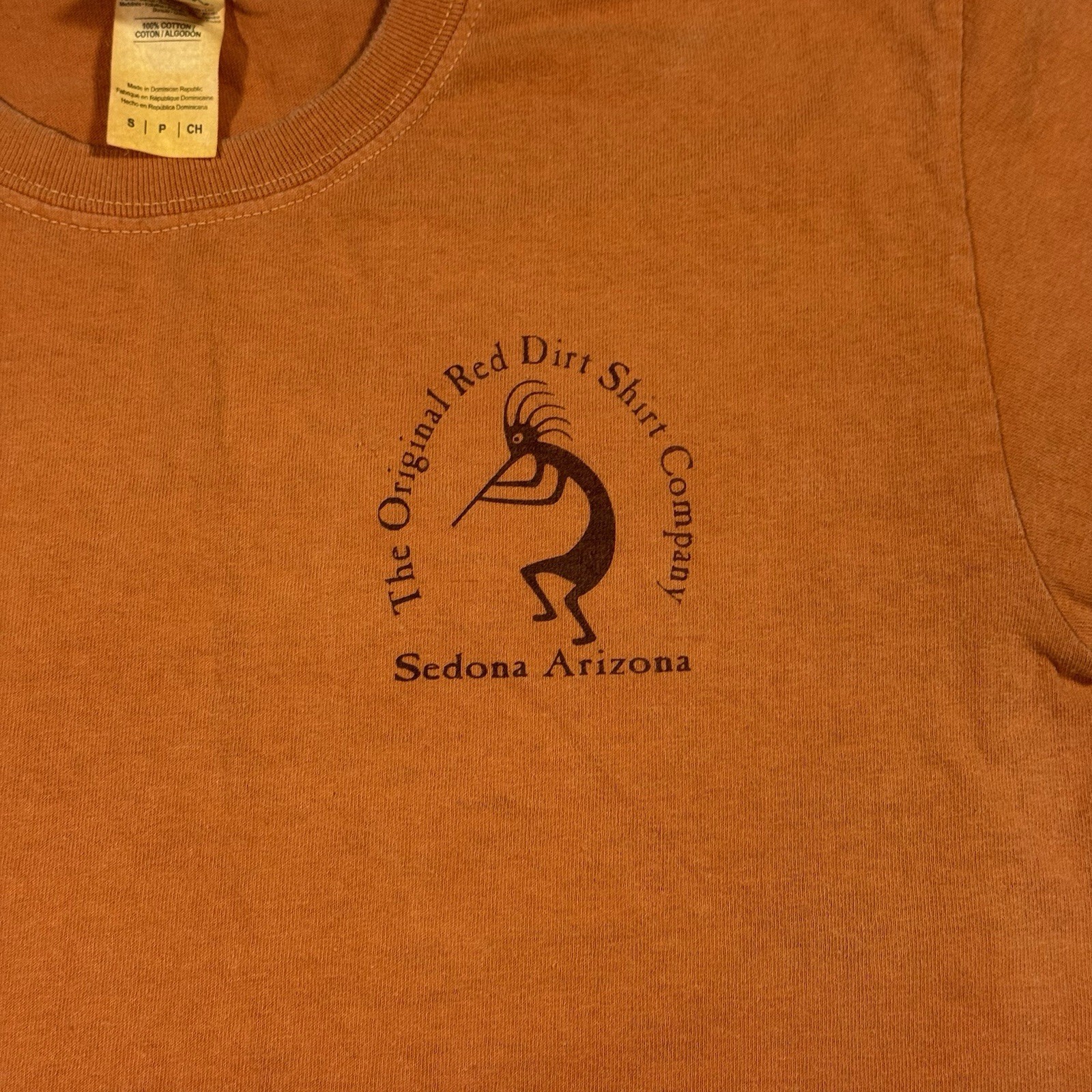 Adult Small Sedona Rocks Arizona T-Shirt Original Red Dirt Dyed Shirt Company AZ gallery