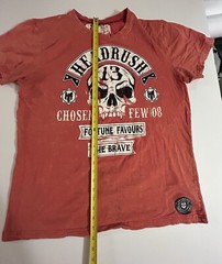 Headrush MMA Brand Tshirt Orange UFC Fight Clothing