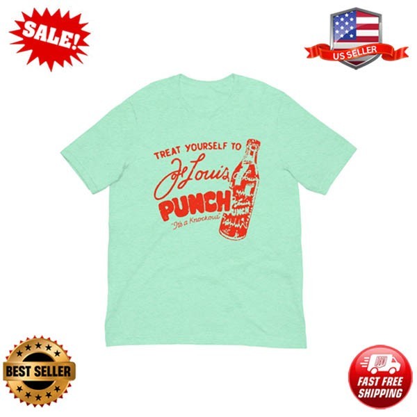 Vintatge Retro Boxing T Shirt Joe Louis Punch Soda Pop Graphic Tee For Men Women