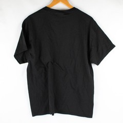 Hanes EcoSmart Solid Black Short-Sleeved Crew Neck T-Shirt Men’s Size Large