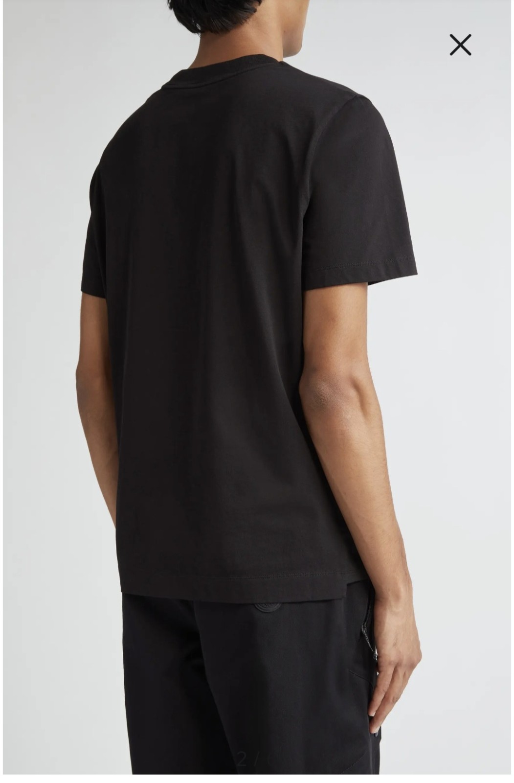 Moncler Logo Embellished T-ShirtIn Black XXL gallery