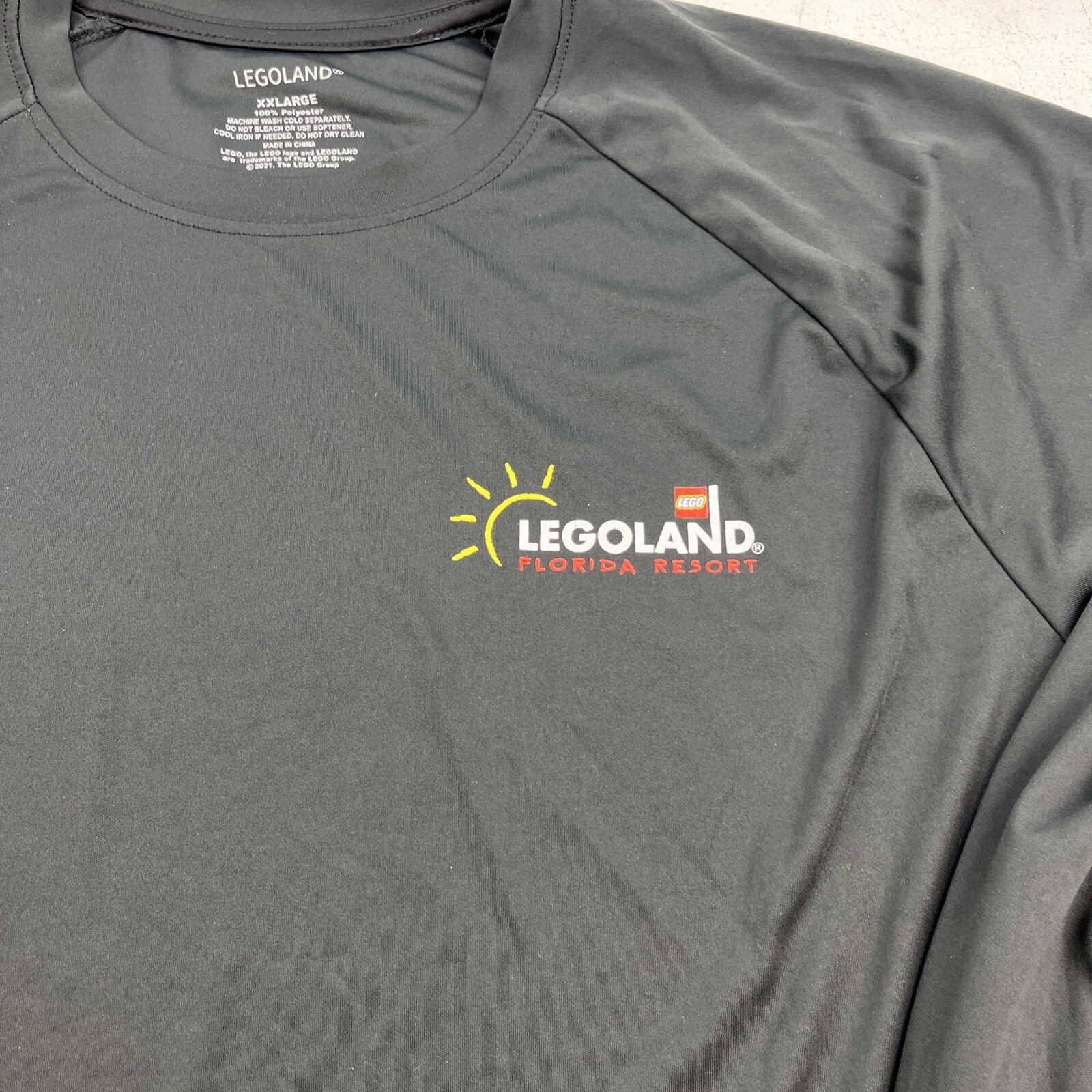 Legoland Florida Resort, Long Sleeve XXL, 100% Polyester. Slight Damage To Cuff. gallery