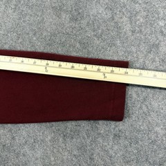 Covington Long Sleeve Pullover Ribbed Knit V-Neck Shirt Fits Men’s Sz Large Red