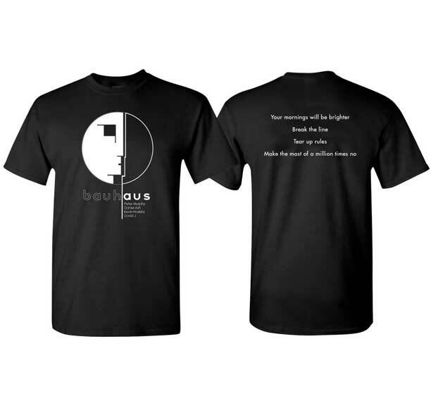 Bauhaus Brighter Morning Punk Gothic Rock Music Band England T Shirt BAU-1016 gallery