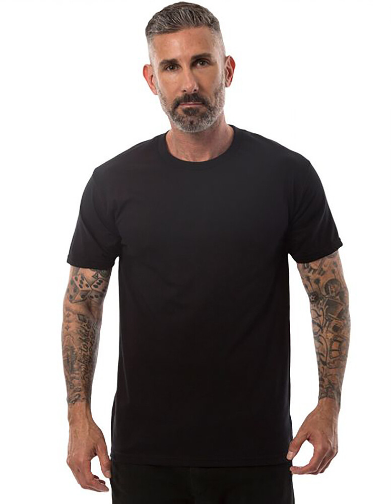 Gym Life® BLANK Tee Men's Athletic T-Shirt Work Out Exercise Fitness Shirt Black gallery
