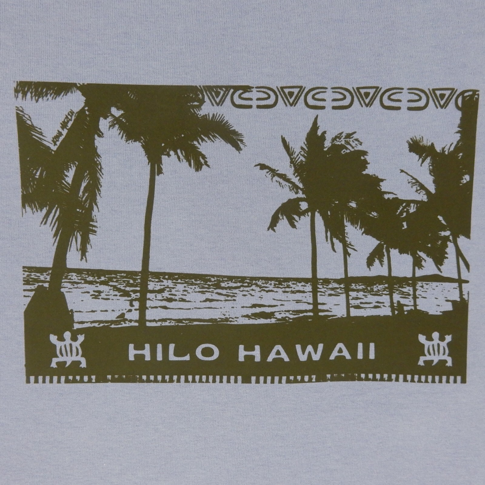 Hilo Hawaii Mens TShirt XL Purple Turtle Palm Tree Aloha Big Island Kona Marlin gallery