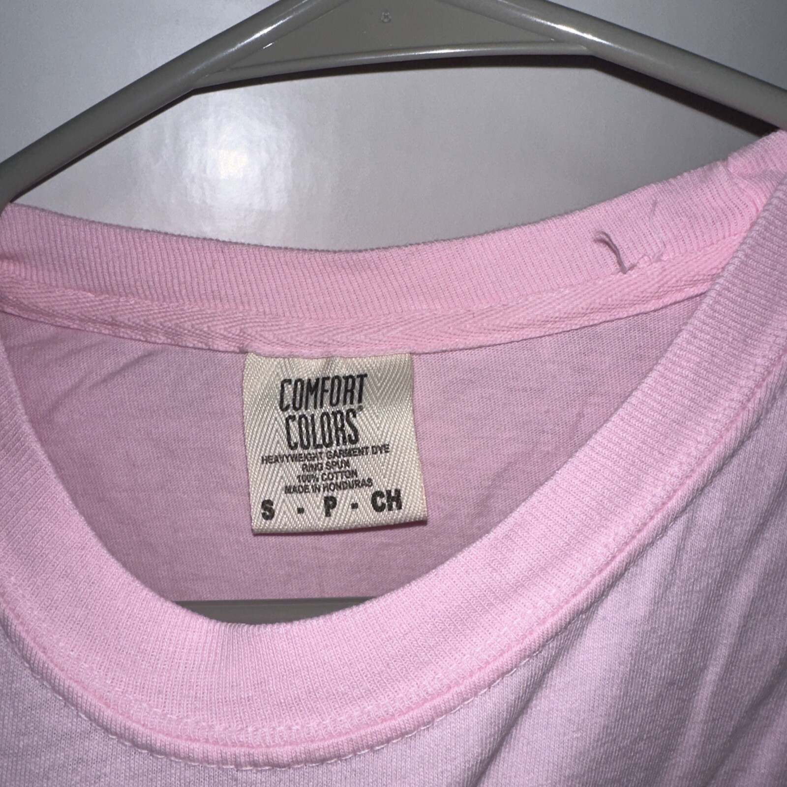 NEW Pink Blossom Comfort Colors Men Heavy Ring Spun T Shirt 1717 Small gallery