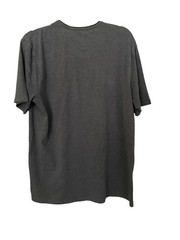 Perry Ellis Men’s Gray Modal V-Neck Drop Shoulder Short Sleeves T-Shirt Size Lg