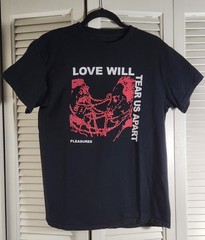 Joy Division Love Will Tear Us Apart Pleasures Graphic Tee Small No Tags