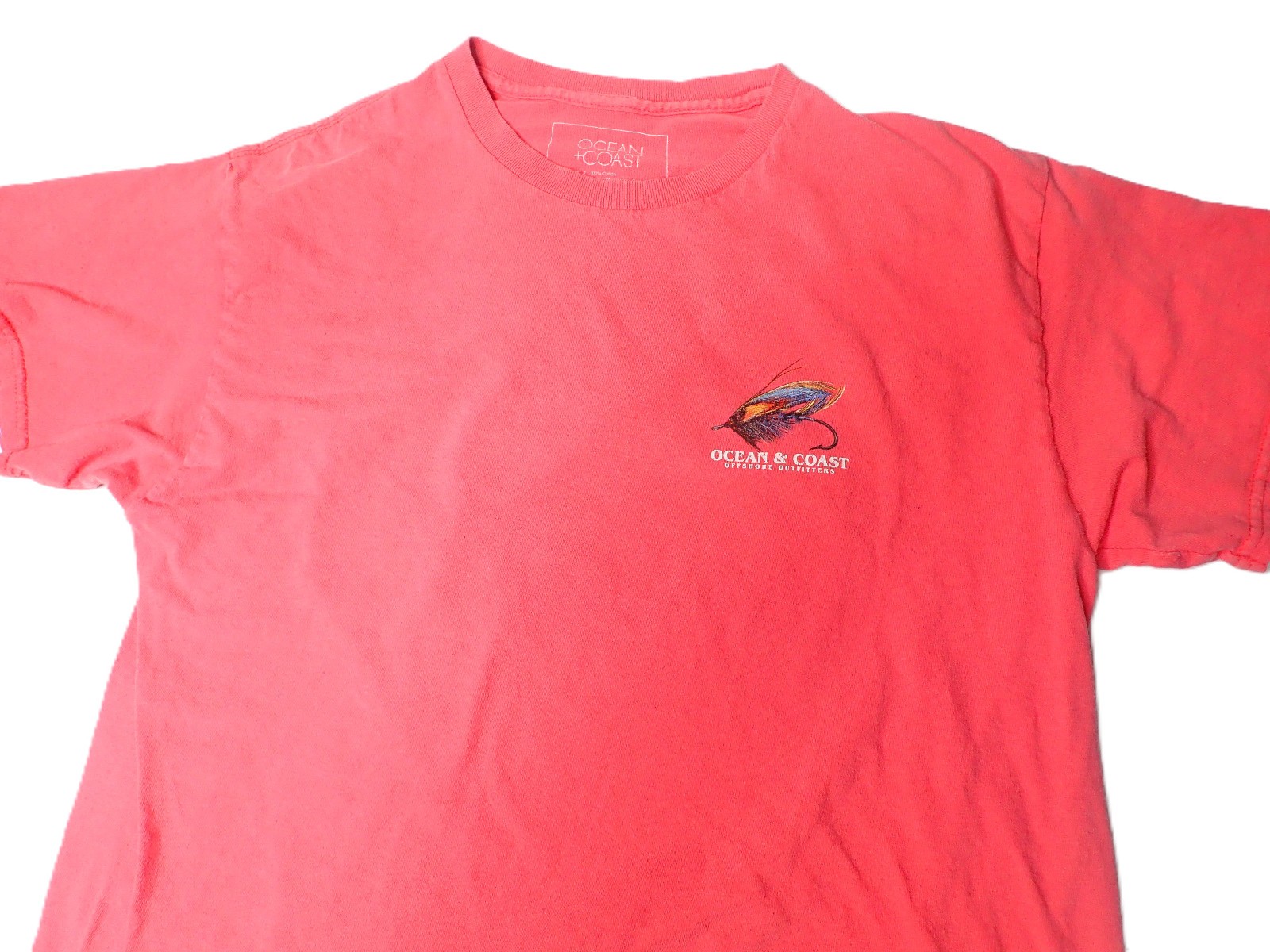 Fly Fishing T Shirt Ocean & Coast Coral Saltwater Lure Graphic Mens Medium gallery