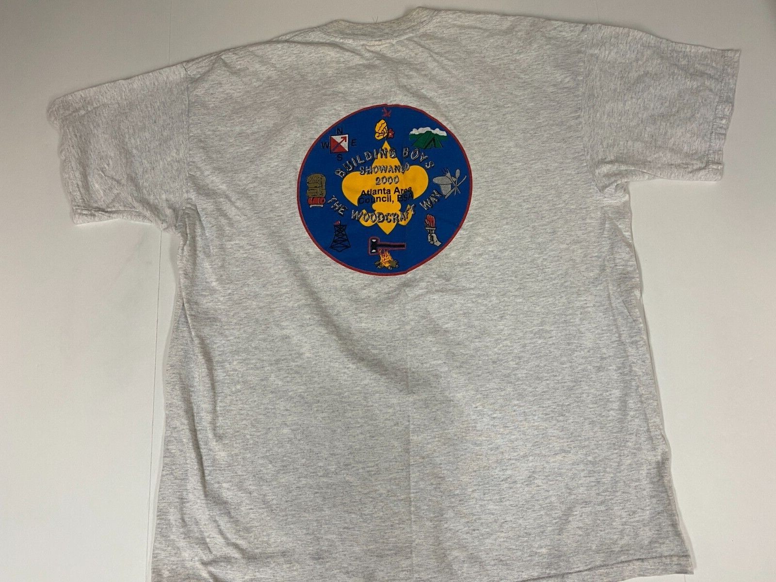 Atlanta Woodcraft Mens Shirt Extra Large Showando gray Woodcraft Atlanta gallery