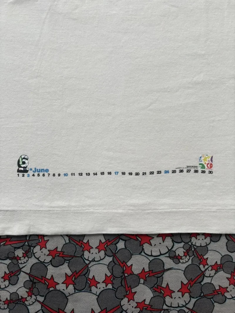 2007 Bape "June" Calendar Tee SZ/ XL gallery