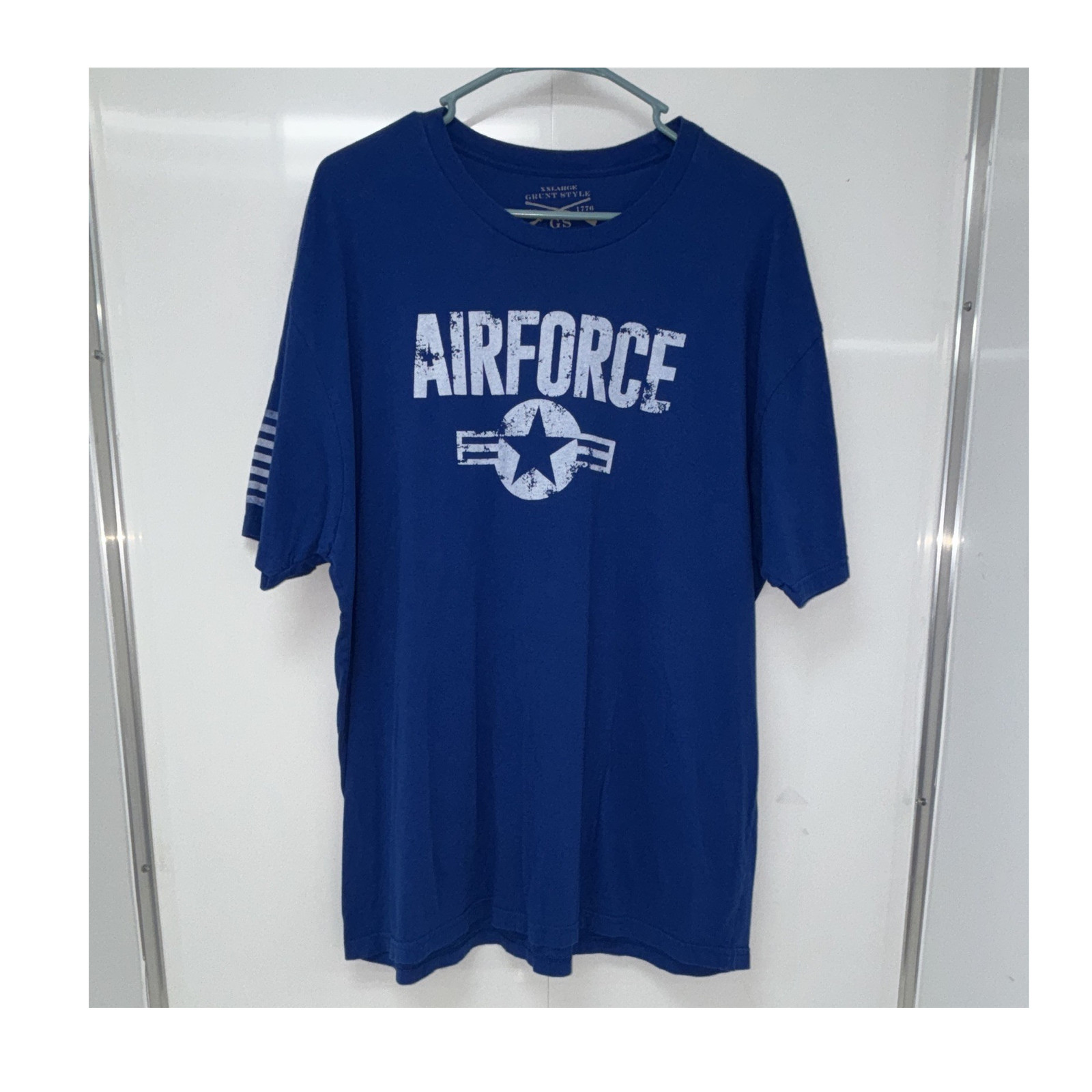 Grunt Style Airforce Blue Graphic Logo Cotton Crew Neck Short Sleeve T-Shirt XXL gallery