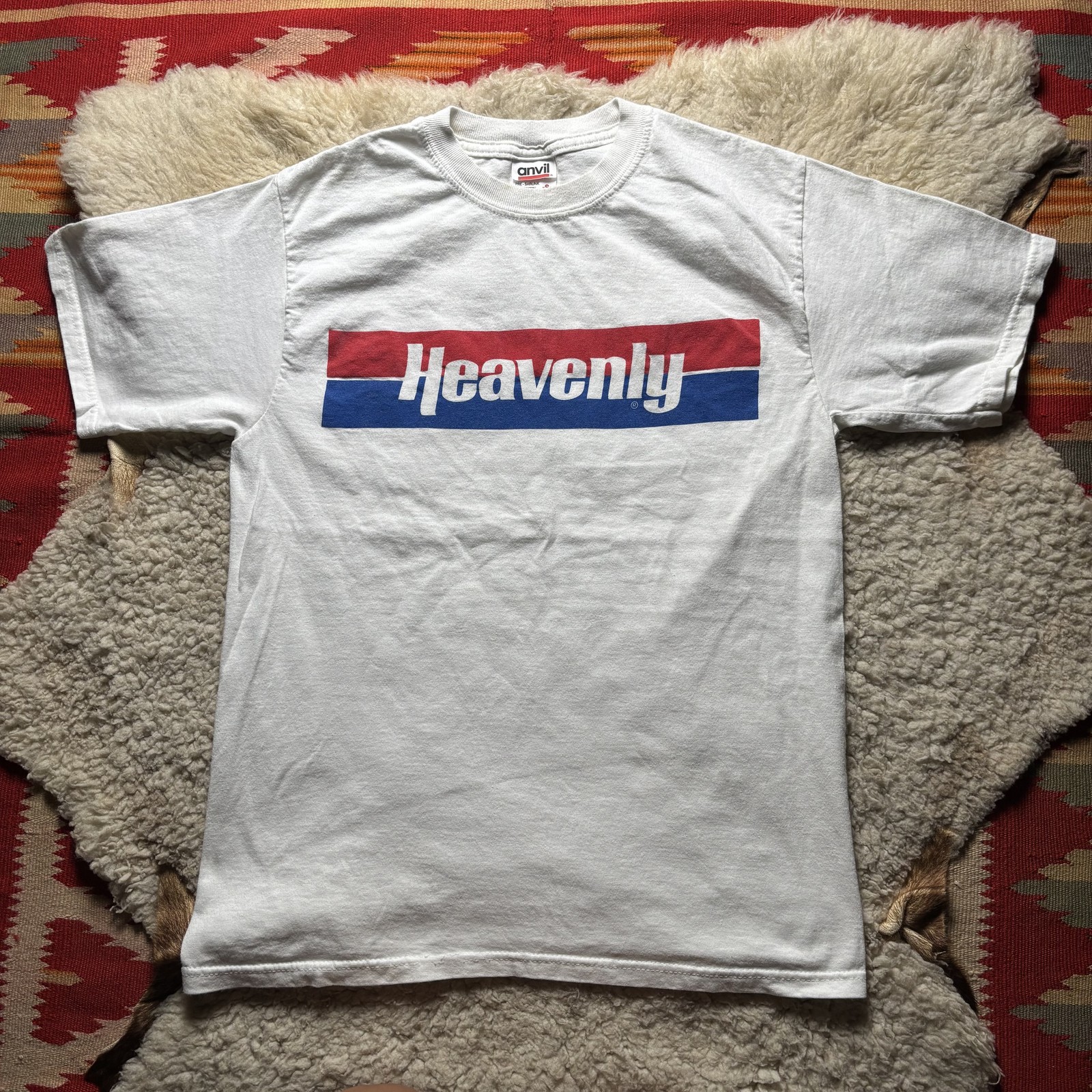 Heavenly Lake Tahoe Men's White T-Shirt Size S Mountain Ski California Lodge gallery