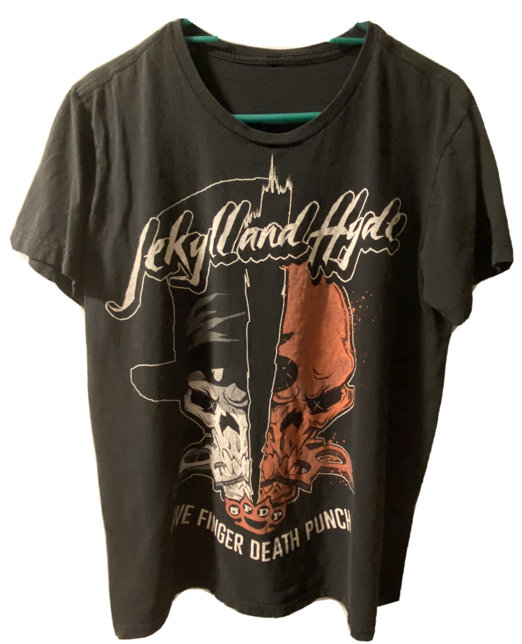 Five Finger Death Punch Jekyll And Hyde T-Shirt Medium EUC