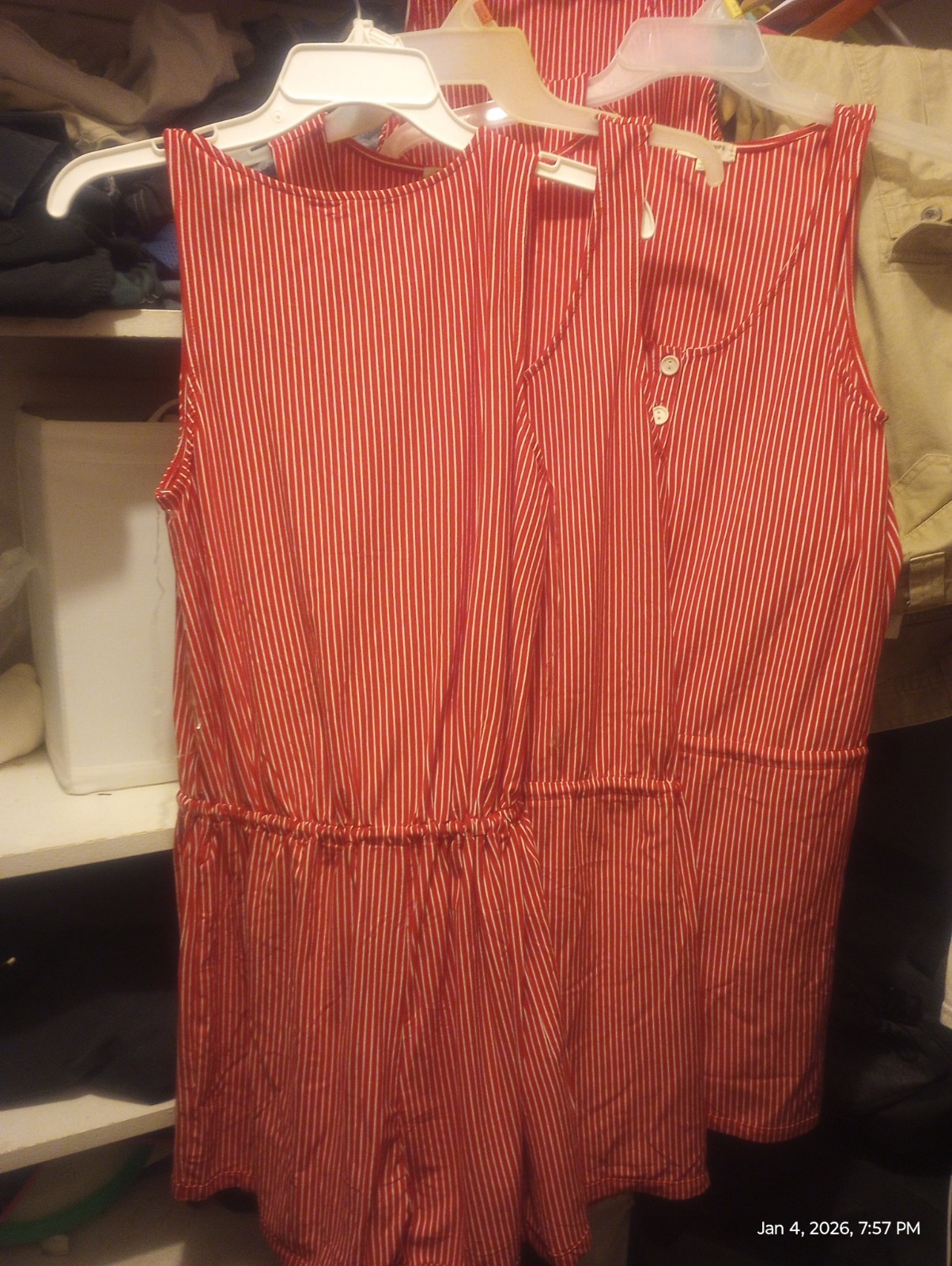 Clothing Apparel, jumpers, red and white vertical lines gallery