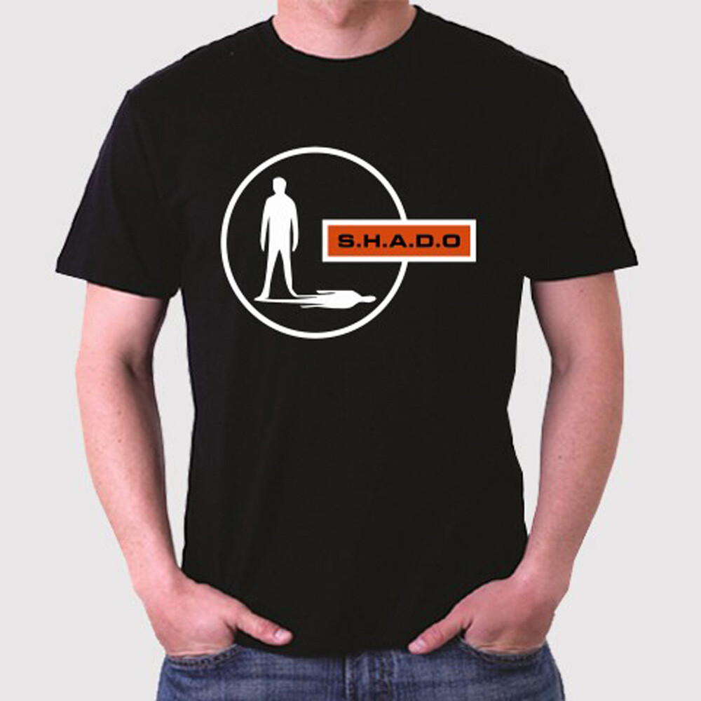 SHADO UFO Sci Fi Gerry Anderson TV Show Men’s Black T-Shirt Size S-5XL