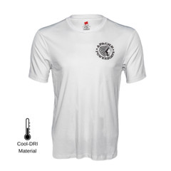 Apache Powerboats Performance Monochromatic Logo Tee | White/Black