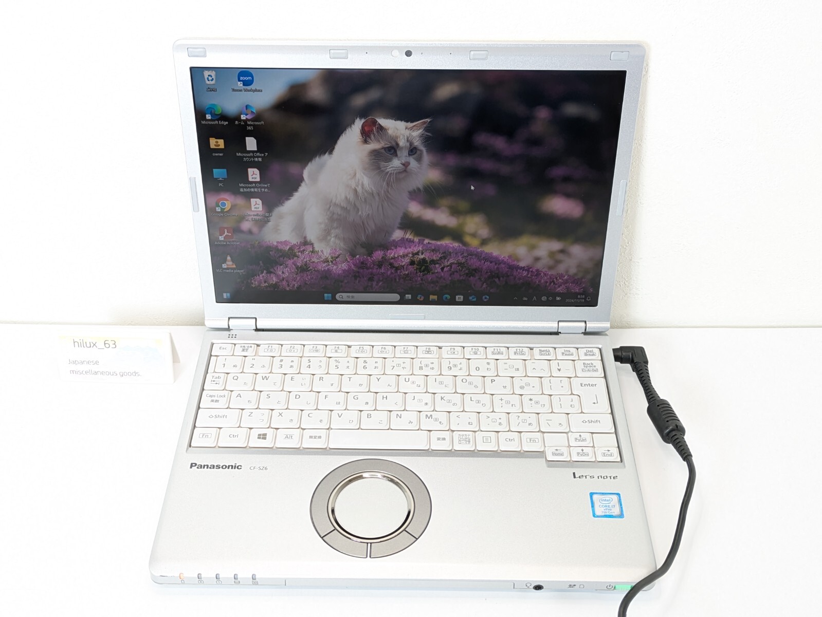 Panasonic Let’s Note CF-SZ6Z16VS Core i7-7600U Windows 11 Memory 16GB SSD512GB