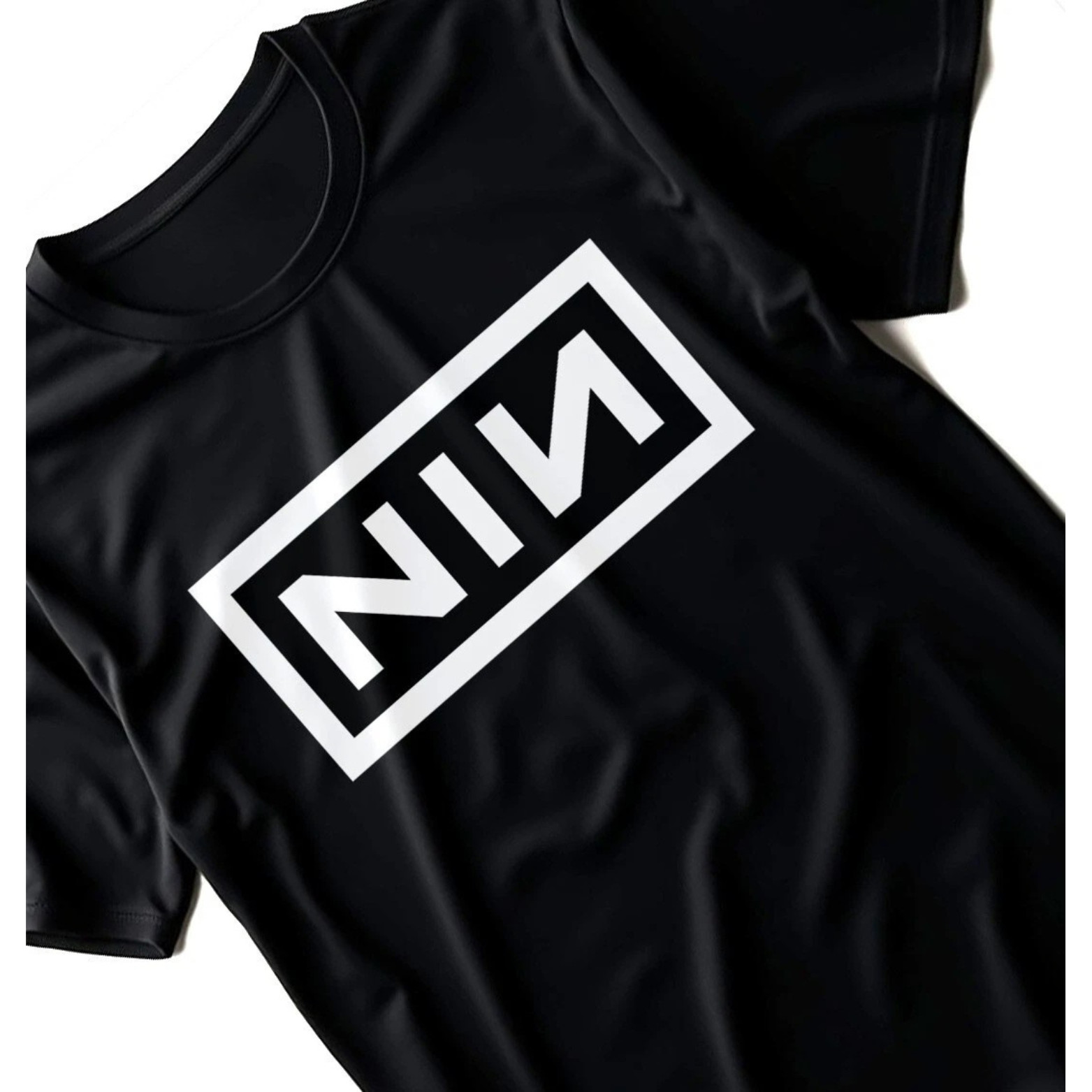 Nine Inch Nails Logo Unisex T-Shirt – Rock Band Vintage Tee XS-6XL Fan