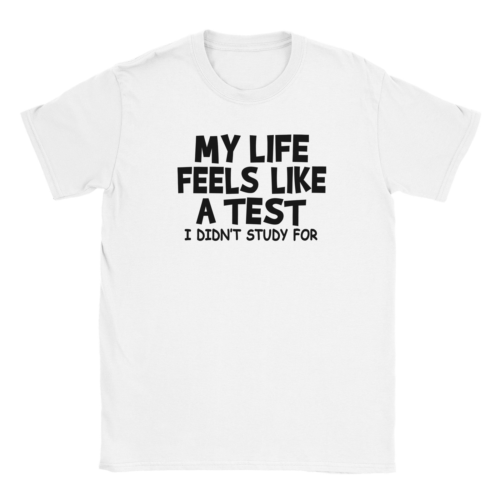 My LIfe Feels Like a Test T-shirt gallery
