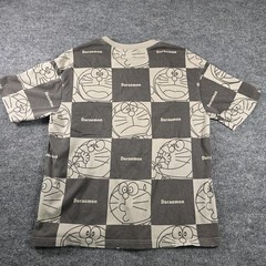 Doraemon Black And Grey Tee Shirt Size L Fujiko Pro