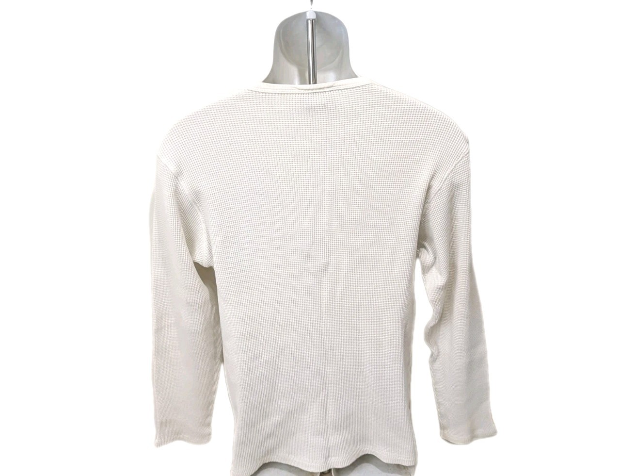 Polo Jeans Co Ralph Lauren Shirt Mens Large Waffle Knit Thermal RL Flag Logo gallery
