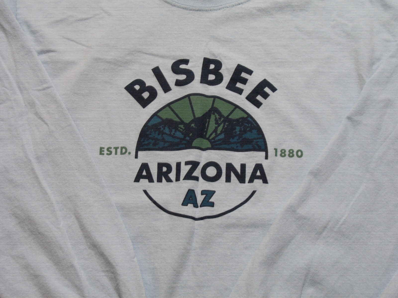 MV Sport Bisbee Arizona T-Shirt Men's Large Long Sleeve Light Blue gallery
