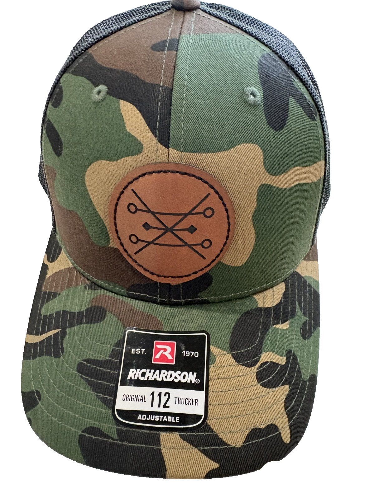 Richardson Camo Trucker Snapback Adjustable Hat Style 112P NEW