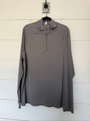 Alo Men’s XL Grey Quarter Zip Pullover