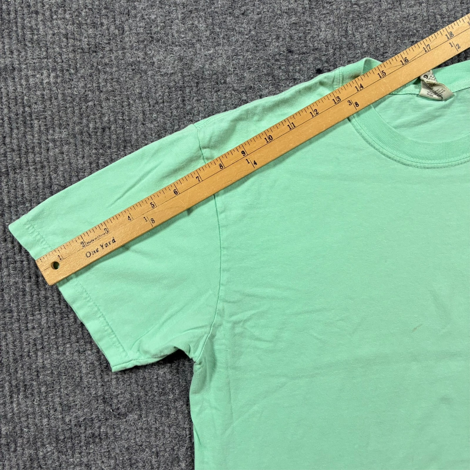 Comfort Colors Jeep Graphic Tee Mens Size L Mint Green Cotton Short Sleeve gallery