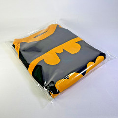 DC Comics Batman T-Shirt | Raglan-Style Sleeve | Size: Small | Black & Yellow