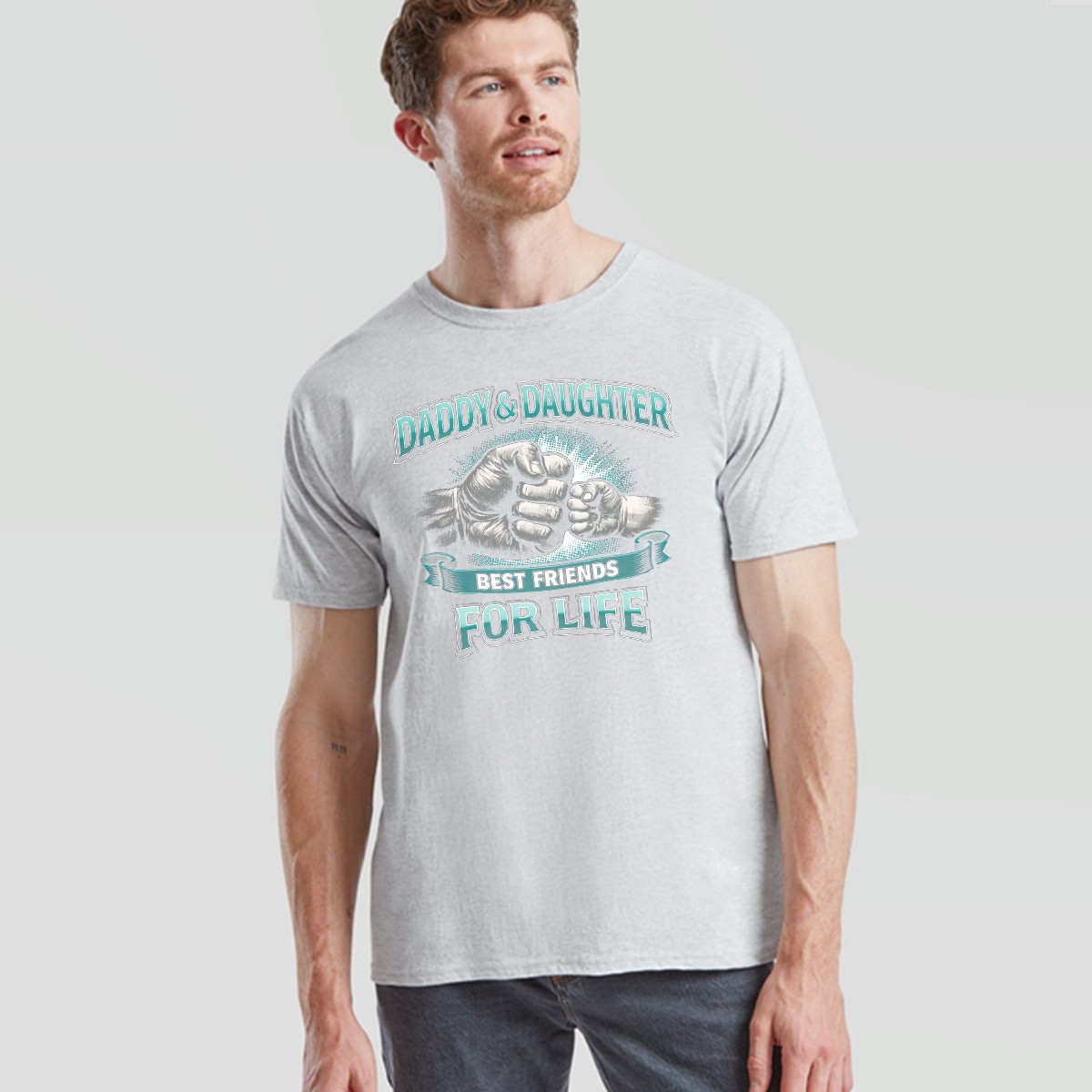 Daddy And Daughter Mens T Shirt Best Friends For Life Dad Fathers Day Tee gallery