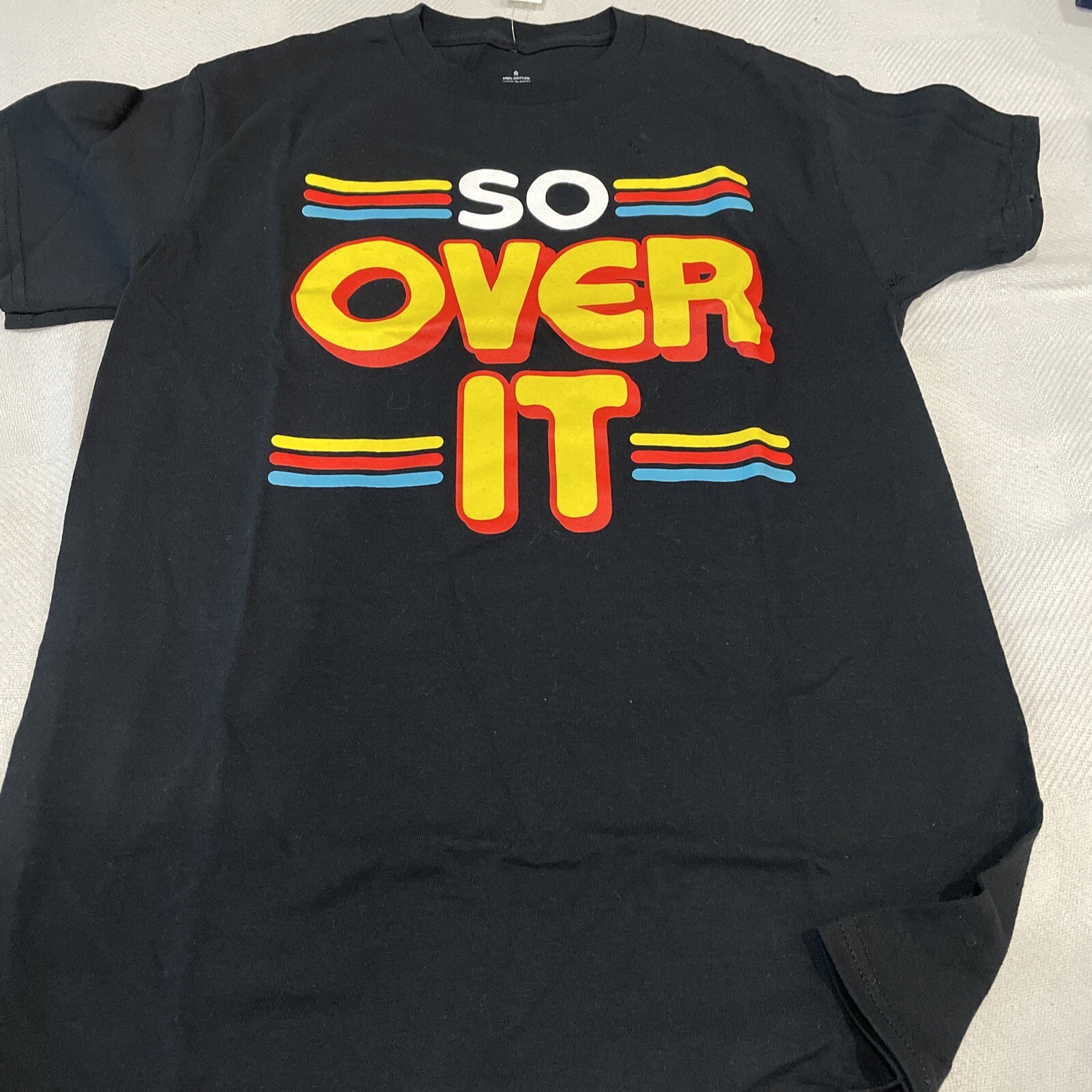 NWT Humor Men's So Over It Graphic T-Shirt S (34-36) gallery