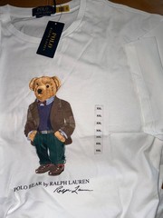 Polo Ralph Lauren White Cotton Iconic polo bear tee Shirt Sz XXL mens NWT