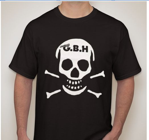 CHARGED GBH Skull Punk rock hardcore thrash band T shirt tee all sizes and color gallery