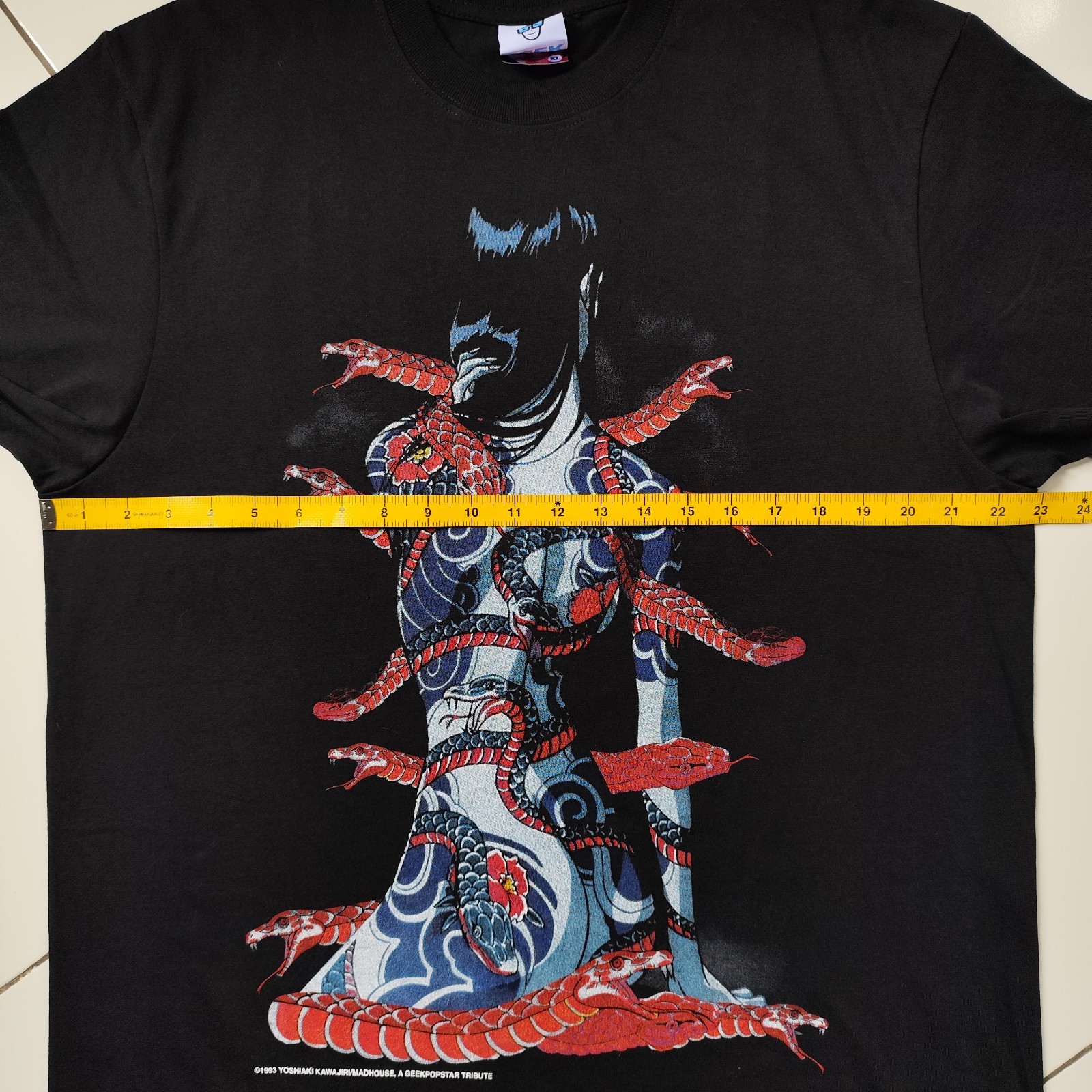 Rare Anime Ninja Scroll T-shirt Benisato XL gallery