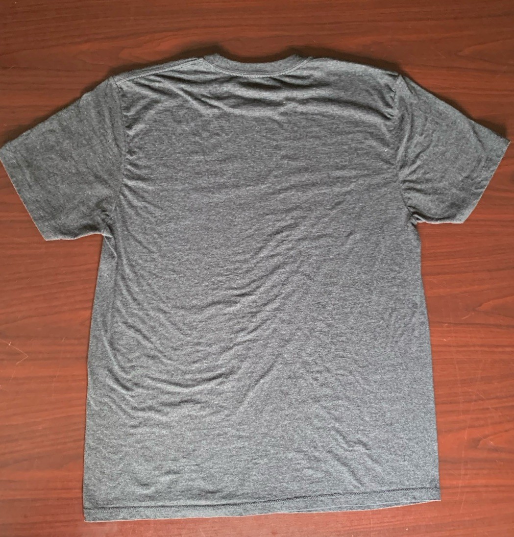 AC/DC Shirt Mens Large Gray Flame Logo Graphic Band Tee Size Large gallery
