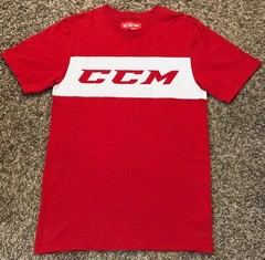 CCM Official Hockey Performance Men’s Red T-Shirt Size M