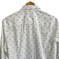 Bar III Performance Banana Button Down Shirt Medium